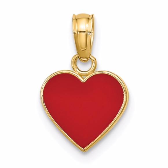 14K Heart Pendant
